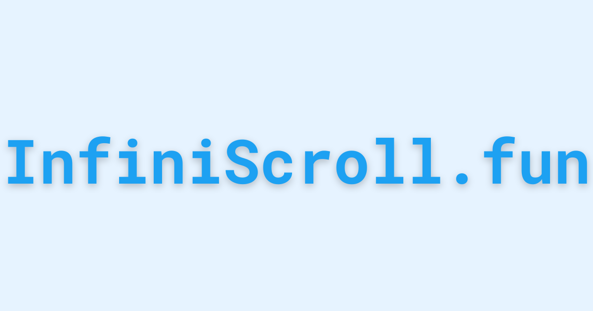 Média Infiniscroll - Testez votre souris infiniscroll et votre patience 5