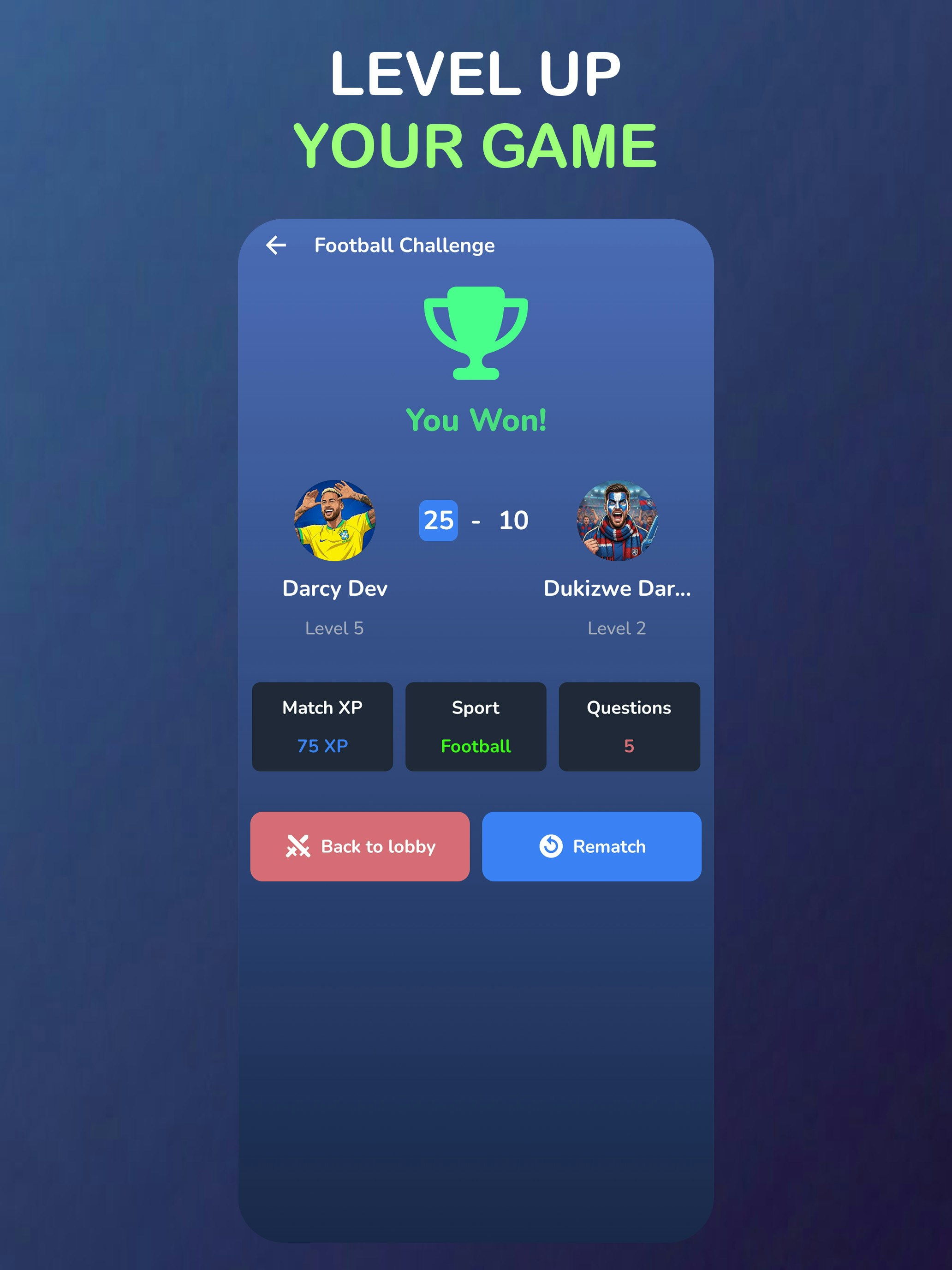 SportIQ - Trivia & Quiz Game gallery image