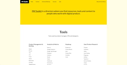 PM Toolkit - The resource kit for Product Managers and product people gallery image