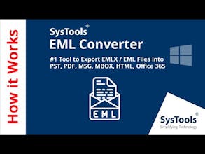 SysTools EML Converter Software gallery image
