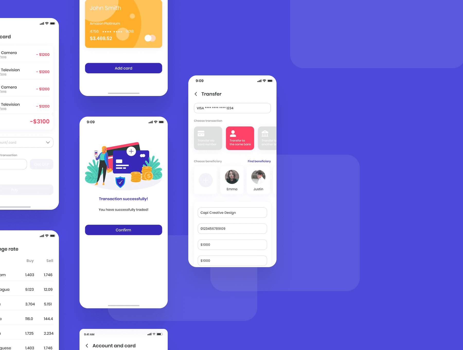 AiriBank - Banking & Finance App UI KIT gallery image