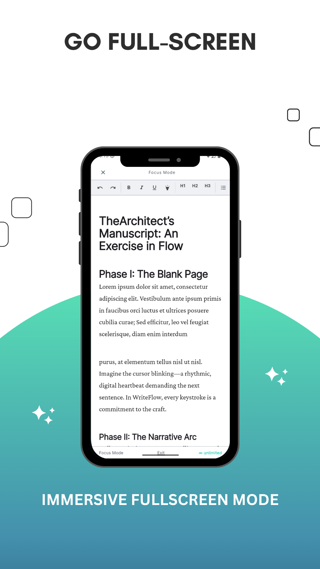 WriteFlow: Focused Writing App gallery image