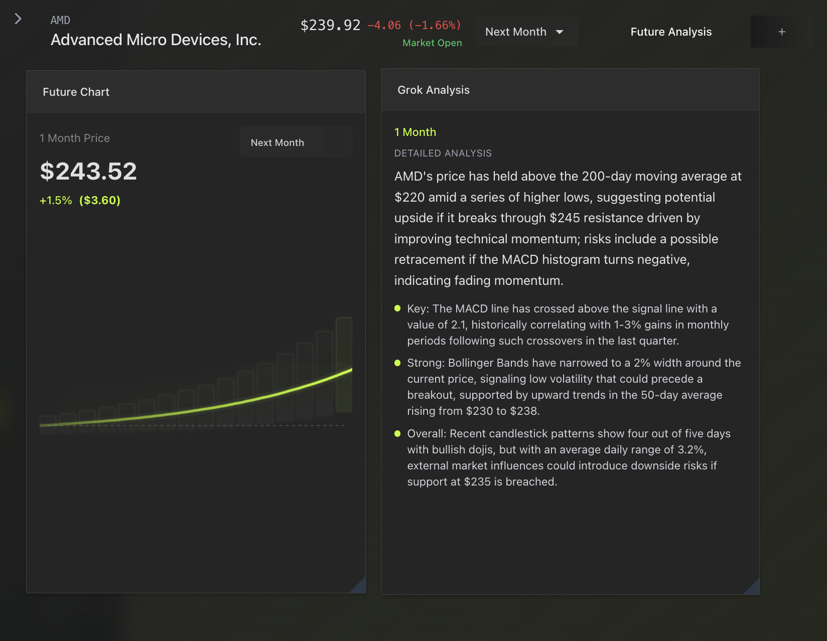 Prophecy - Screenshot 3 showing product features and functionality
