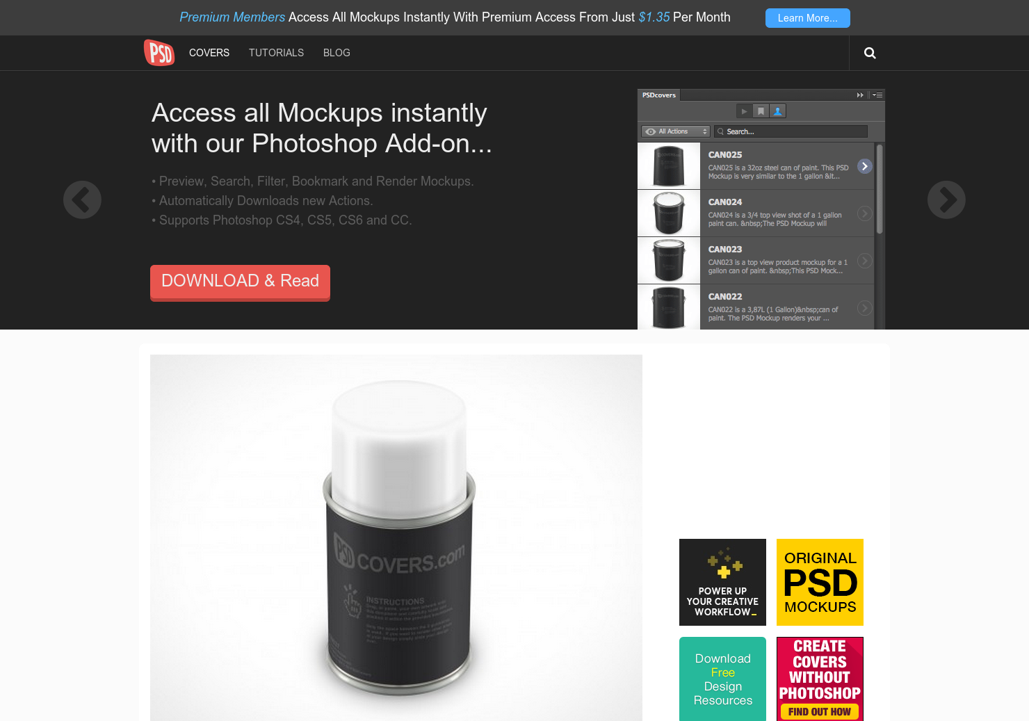 PSD covers gallery image