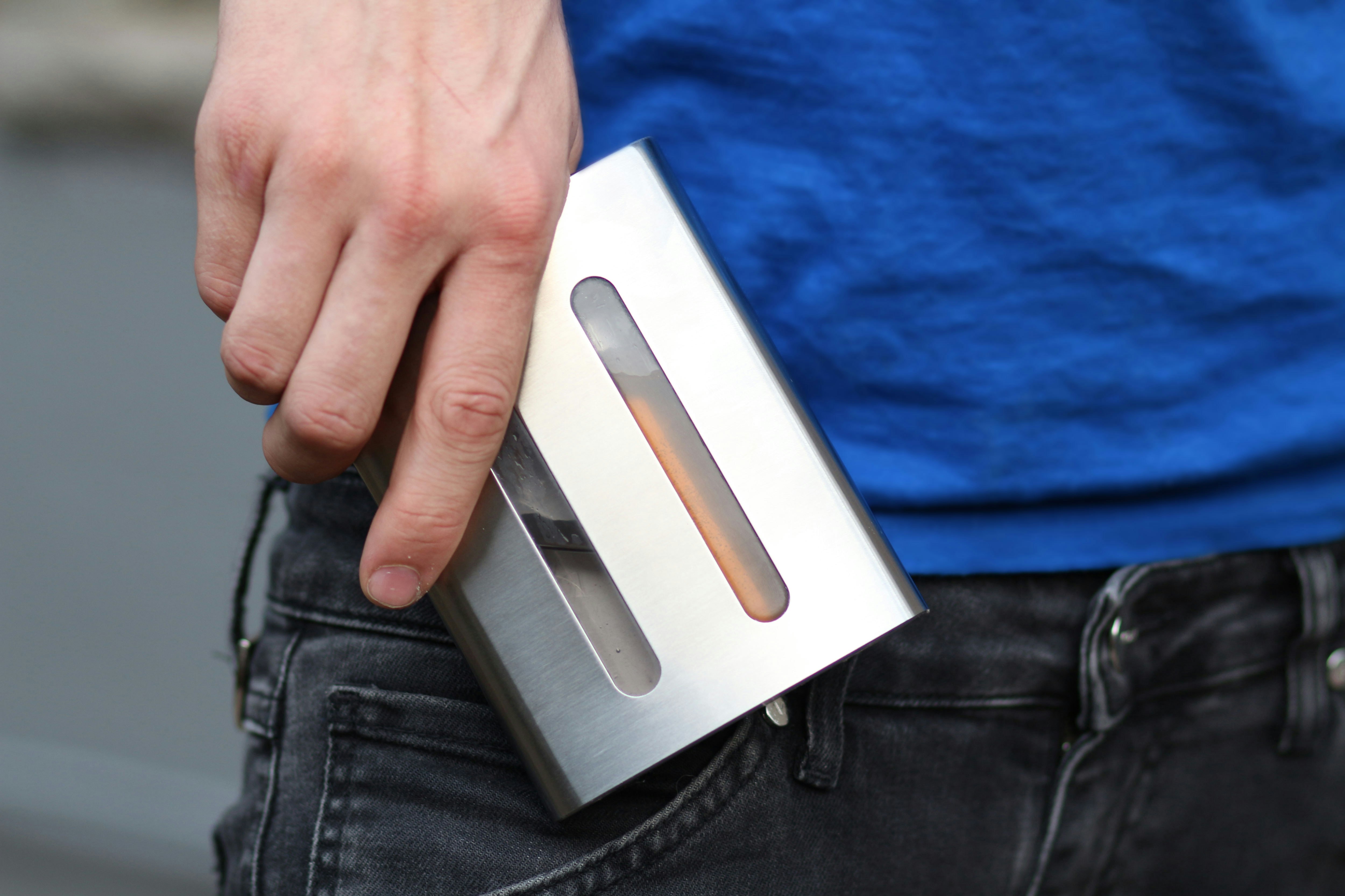 Dividere Dual Chambered Hip Flask gallery image
