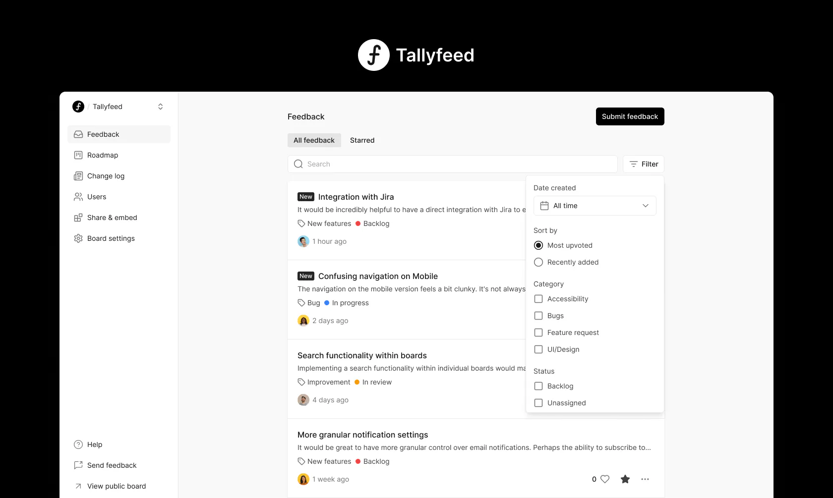 Tallyfeed gallery image