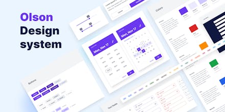 Olson Design System gallery image