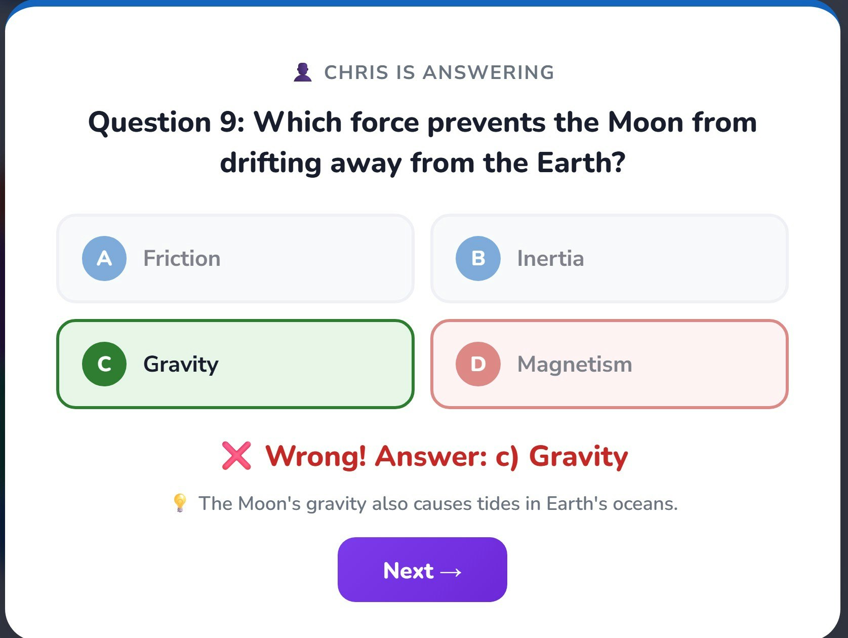 Daily Challenge New Quiz gallery image