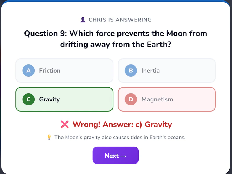 Daily Challenge New Quiz screenshot 6
