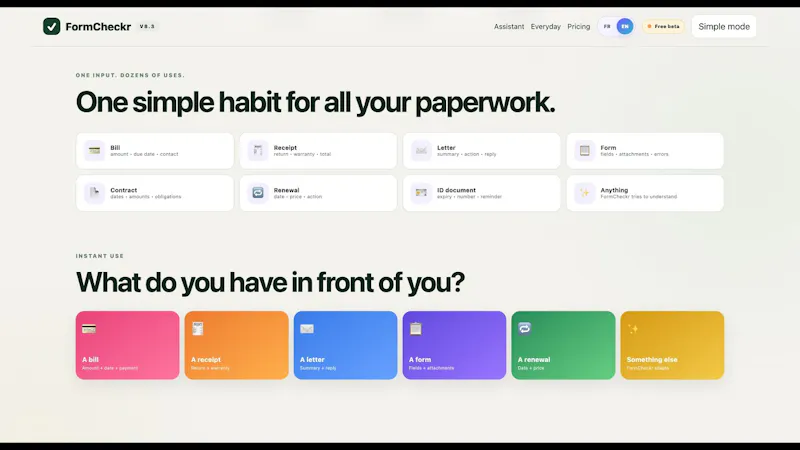 FormCheckr screenshot 1 (video preview)