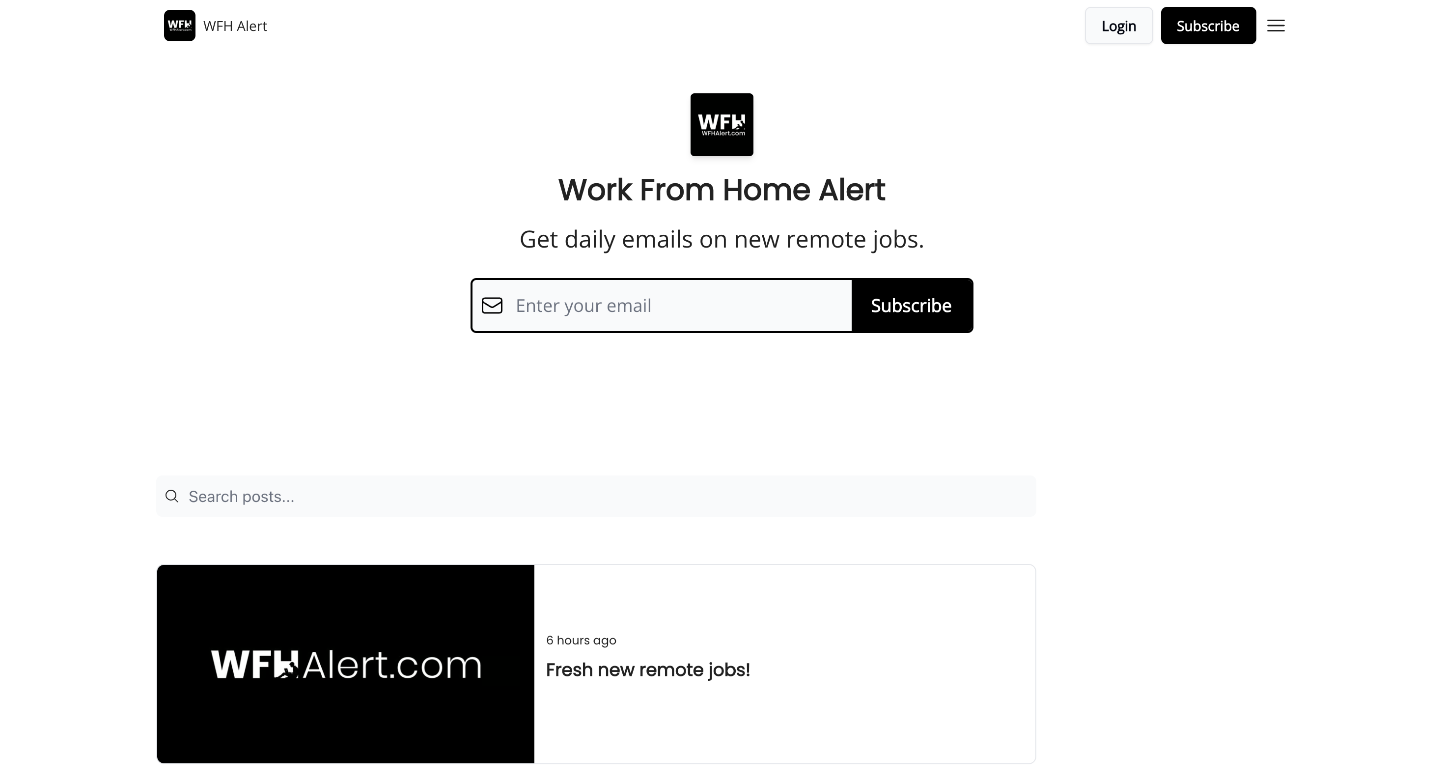 وسائط WFH تنبيه - البريد الإلكتروني اليومي مع عمل جديد من وظائف المنزل. 2