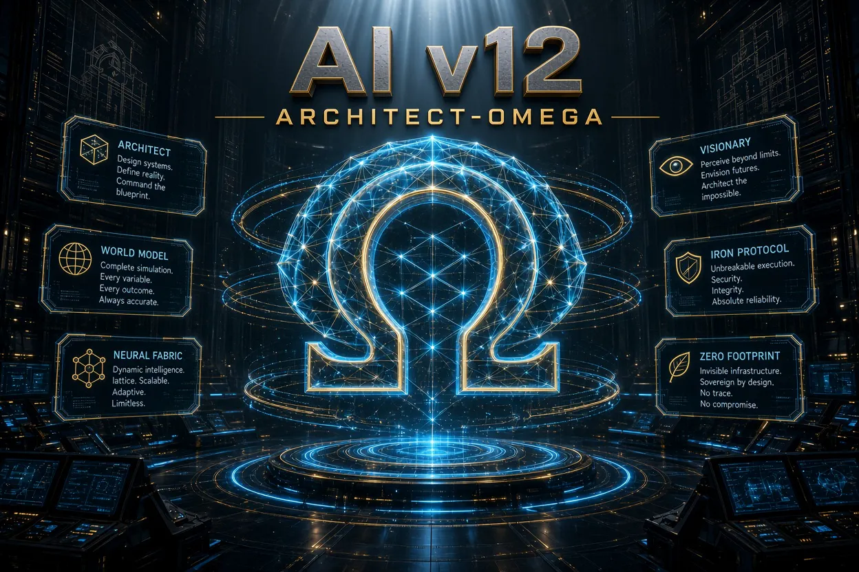 AI V12 "ARCHITECT OMEGA" is BIG UPDATED!