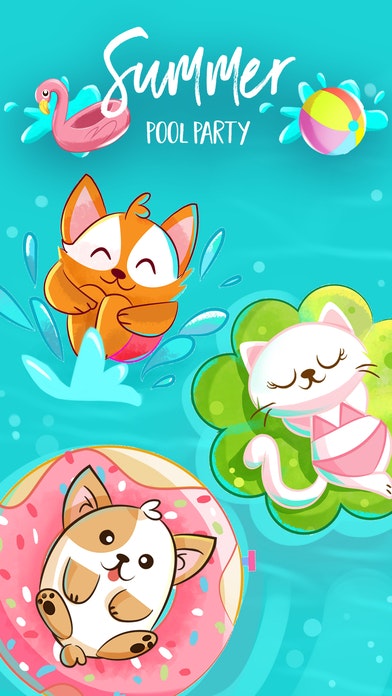 iMessage Stickers - Summer Pets gallery image
