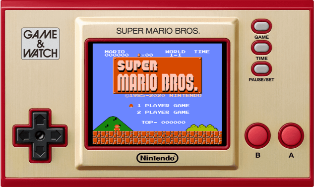 the original super mario brothers game