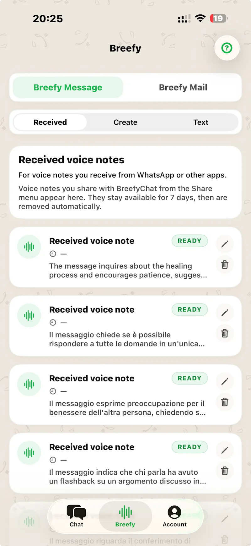 BreefyChat screenshot 4