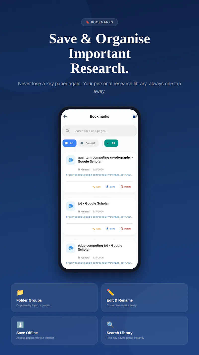 GScholar App screenshot 3