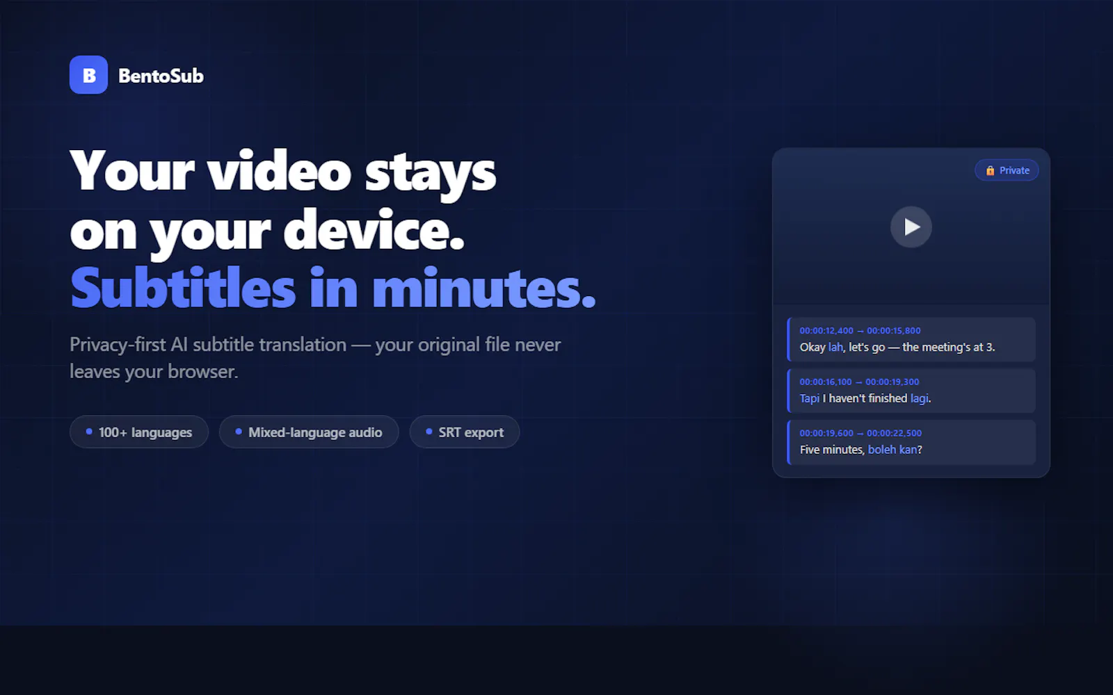 BentoSub screenshot 2