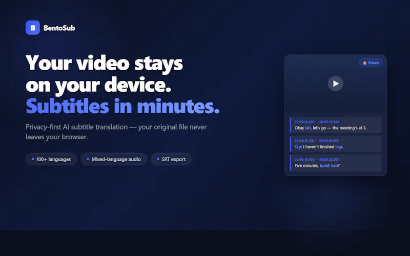BentoSub screenshot 2