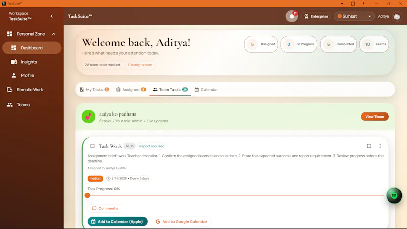TaskSuite™ screenshot 10
