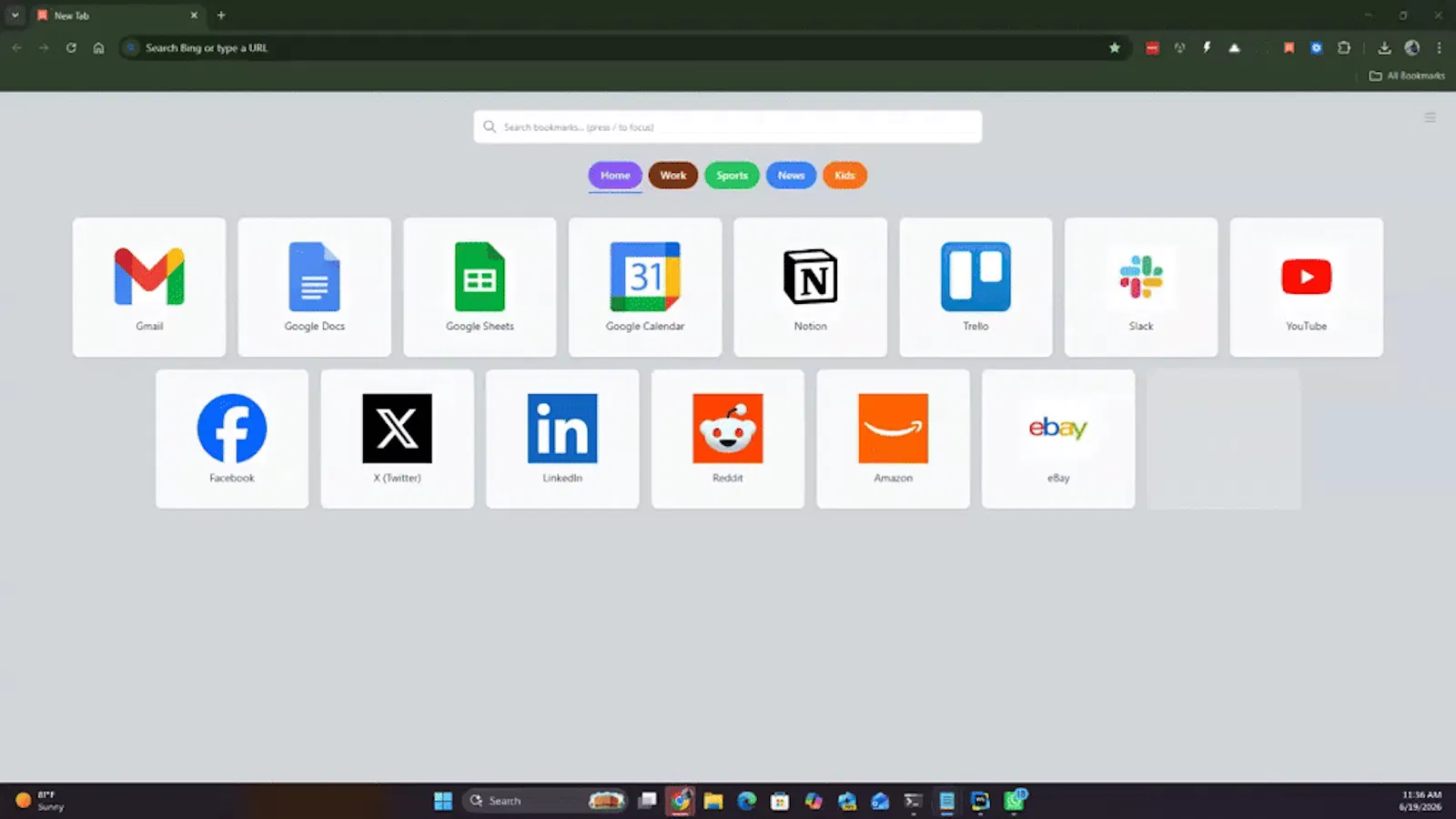 Snapmarks screenshot 1 (video preview)