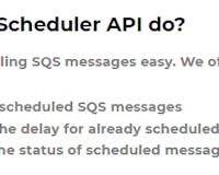 Scheduler API media 3