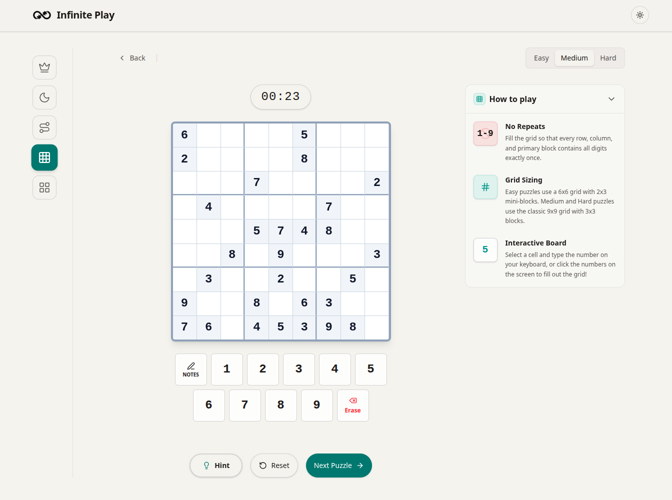 Infinite Puzzles gallery image