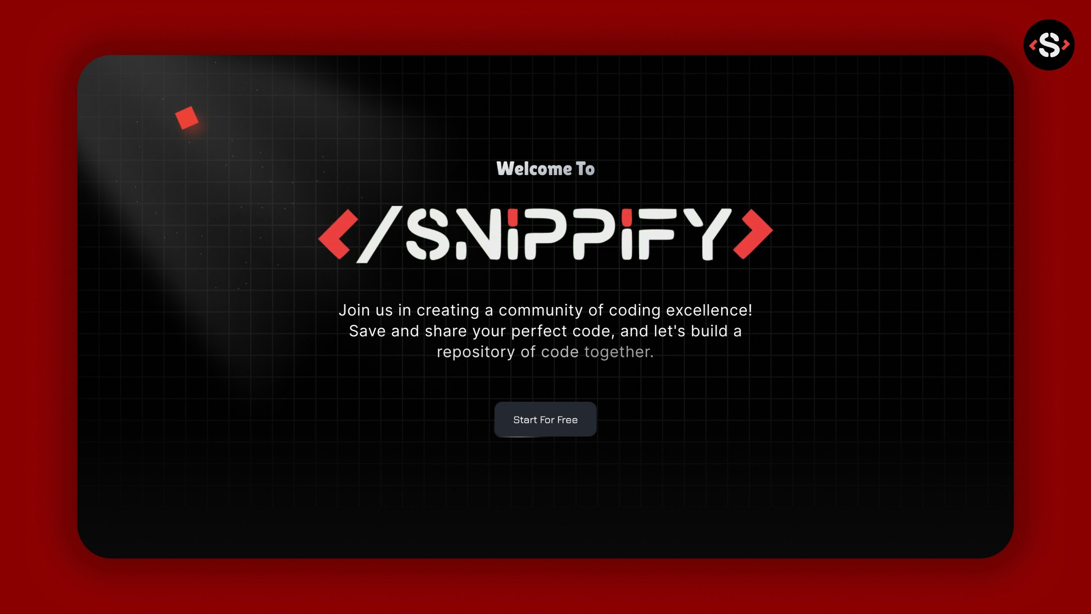 Snippify - Создать библиотеку фрагмента кода и поделиться с другими медиа 2