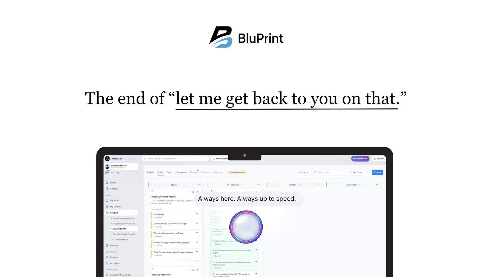 BluPrint screenshot 2