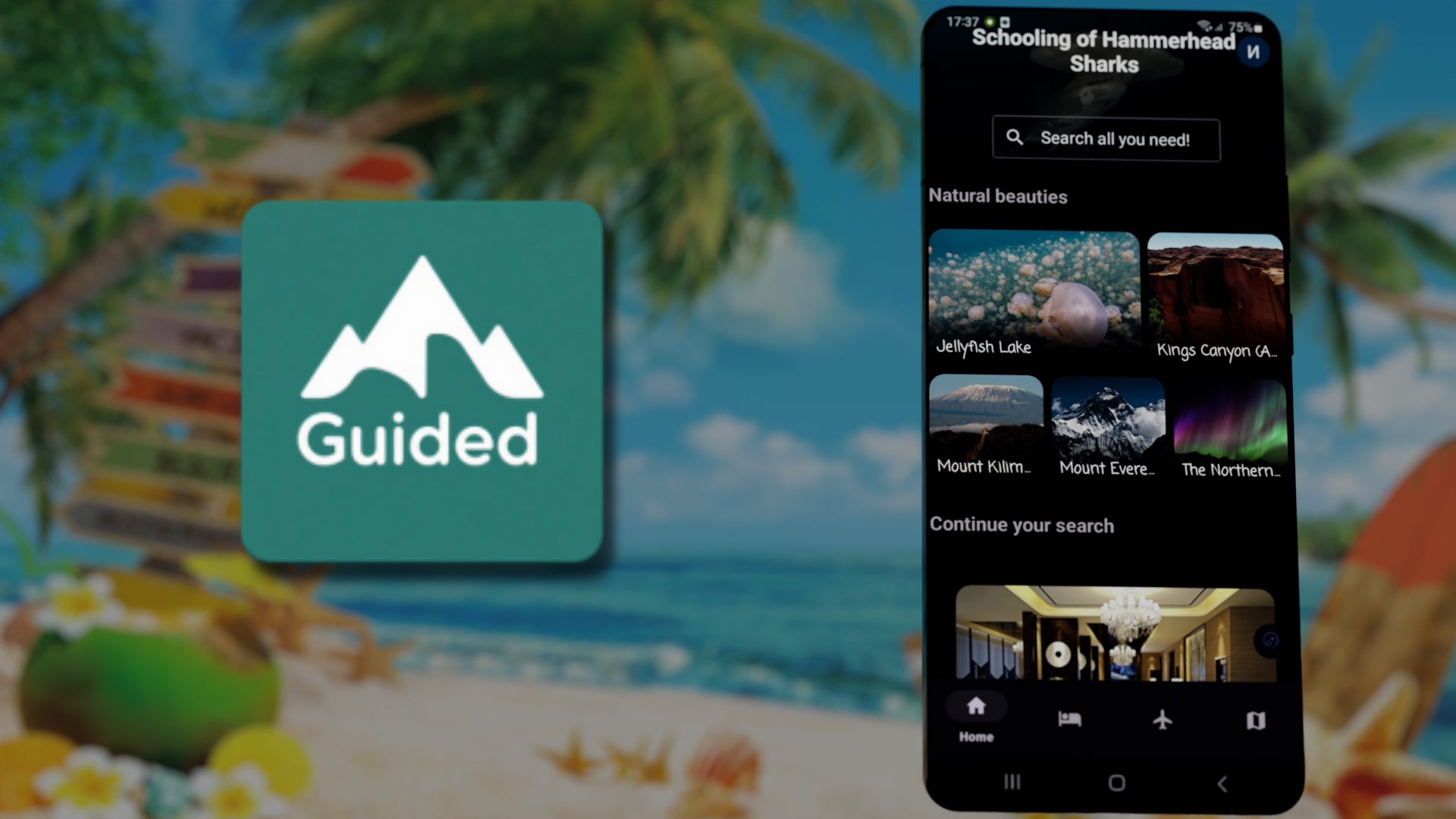 Guided: A new way to... logo