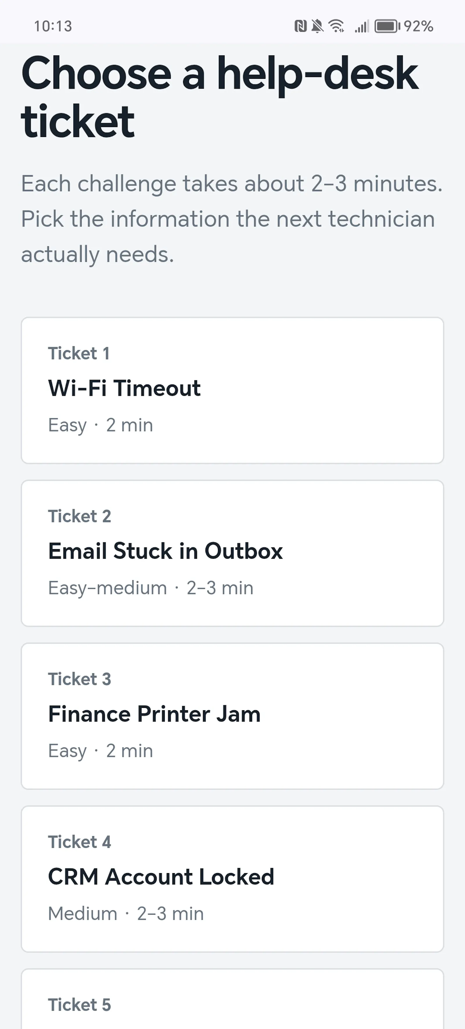 TicketReady screenshot 3