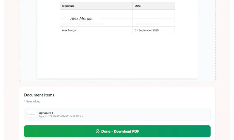 EasyPDFSign screenshot 4