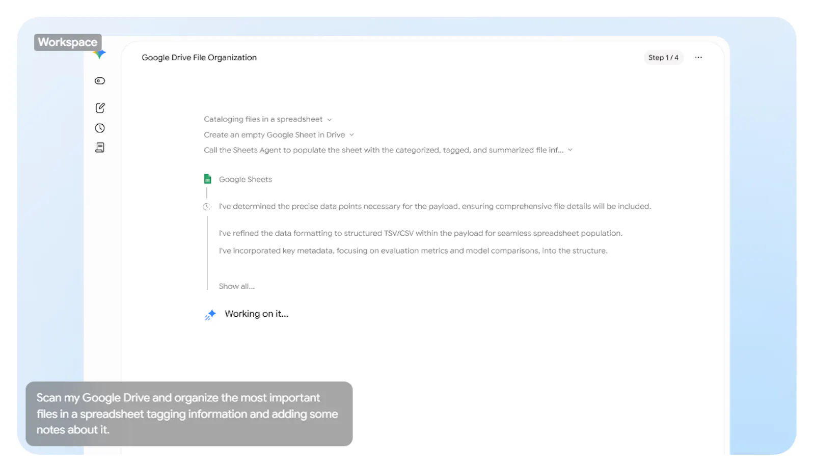 Gemini Spark screenshot 5