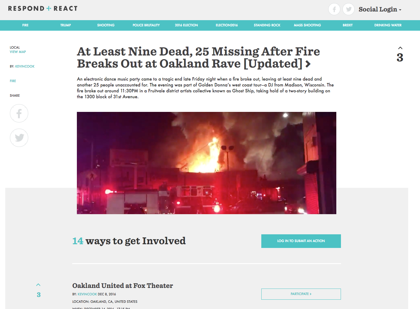 Respond React gallery image