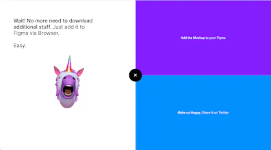 iPhone X Mockup for Figma gallery image