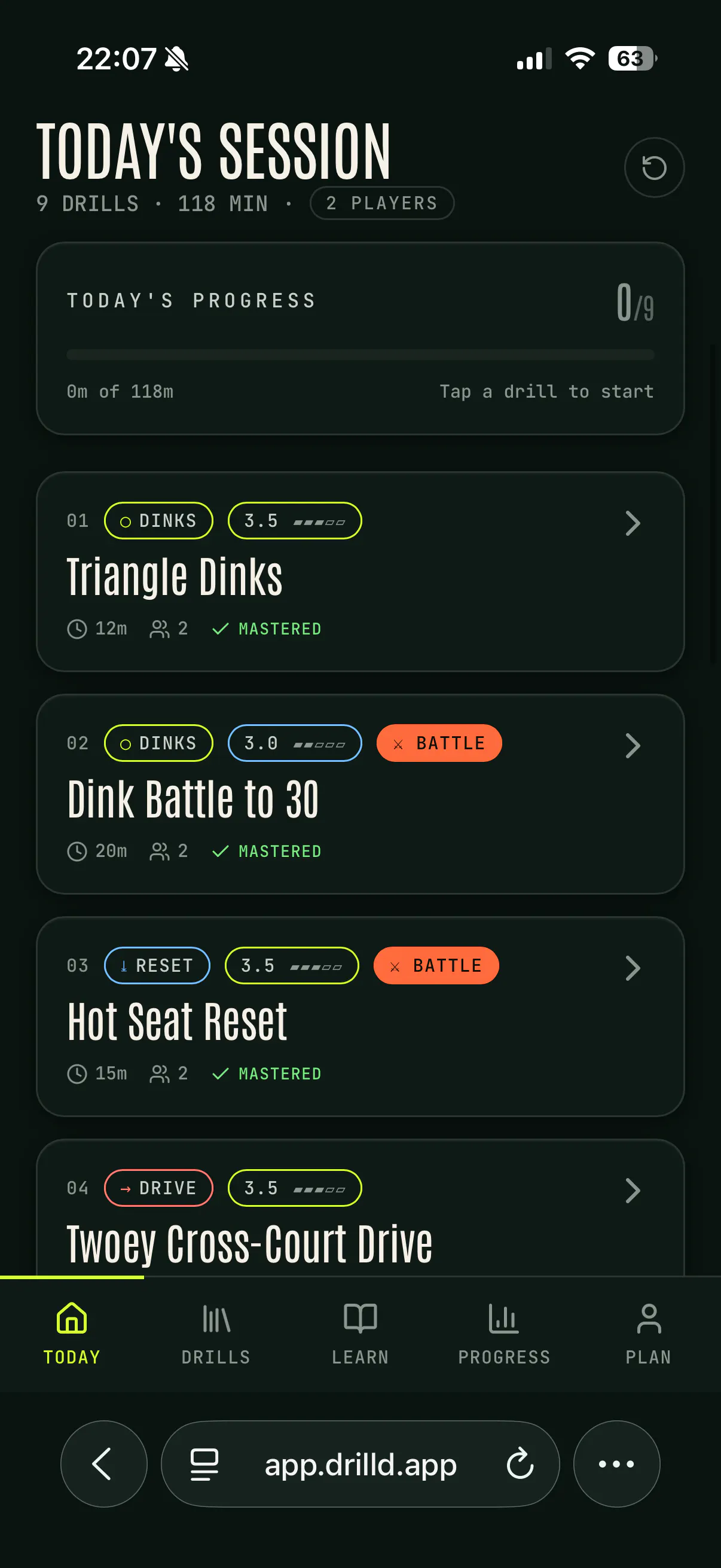 Drilld - Pickleball Trainer App gallery image