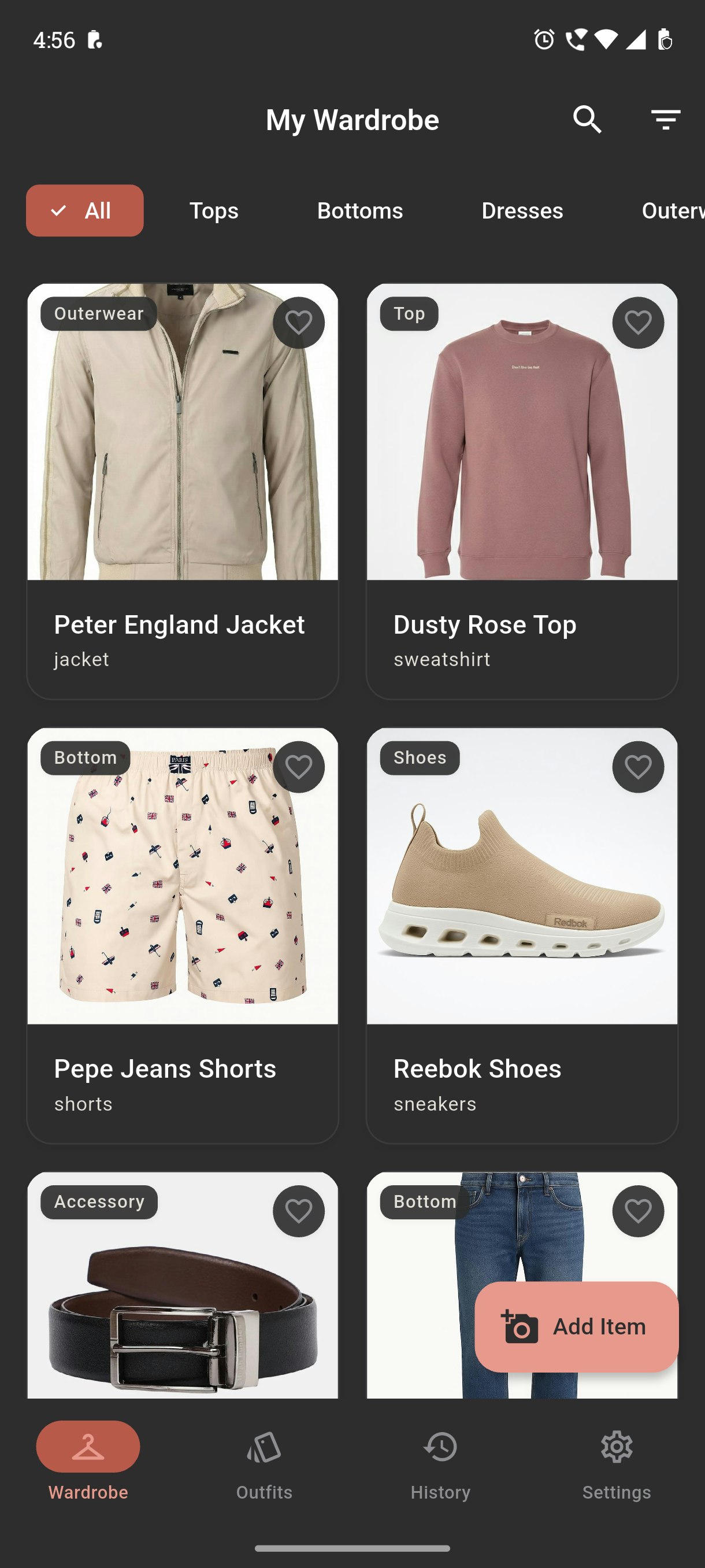 Outfii - Main product screenshot demonstrating key features and user interface