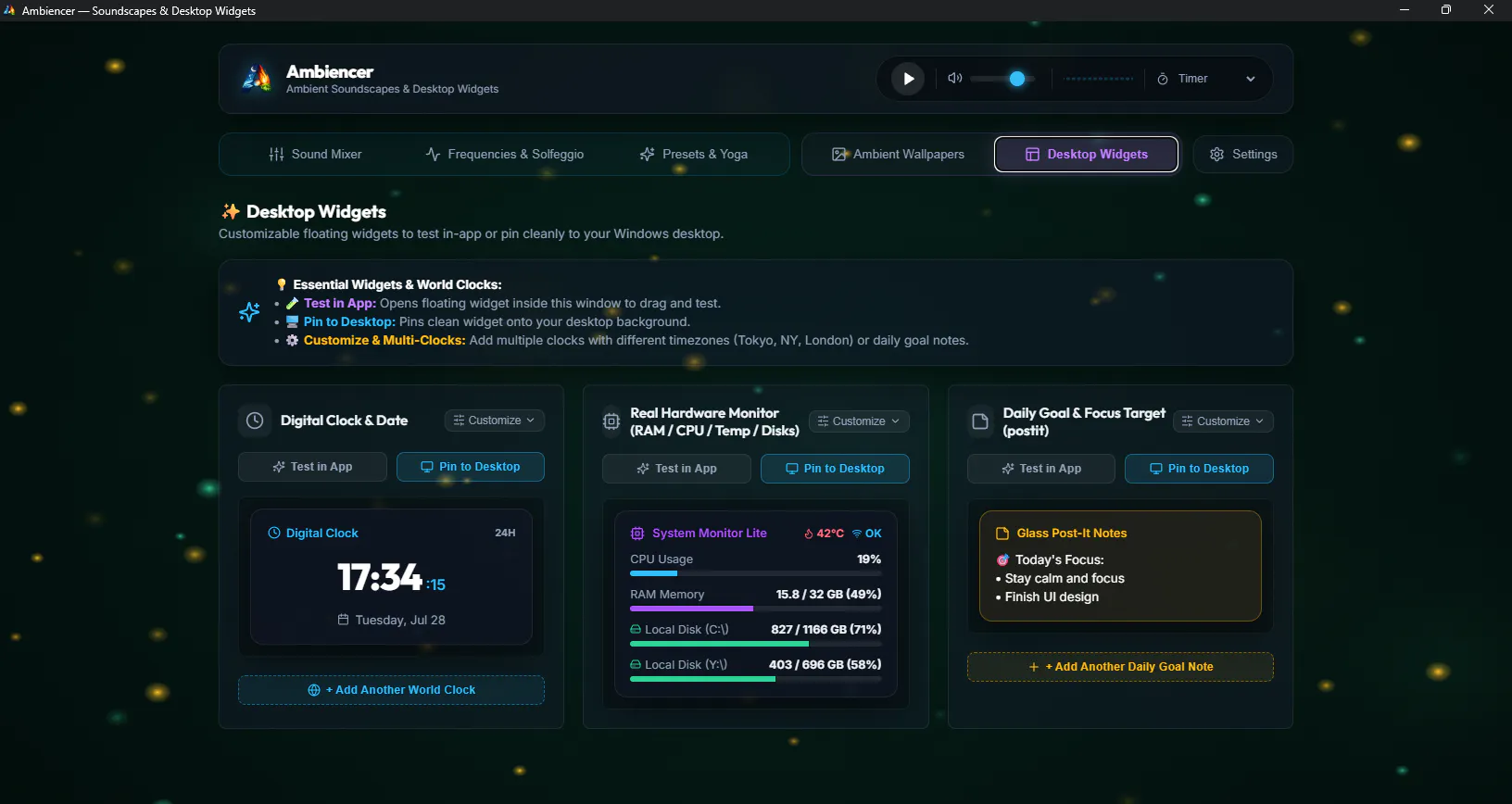 Ambiencer screenshot 4
