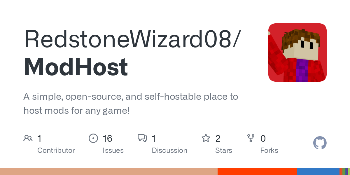 Modhost - ¡Un lugar simple, de código abierto y autohostable para alojar modificaciones! media 1
