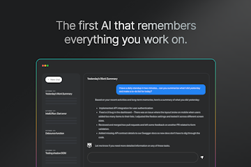 Screenshot of Pieces Long-Term Memory Agent