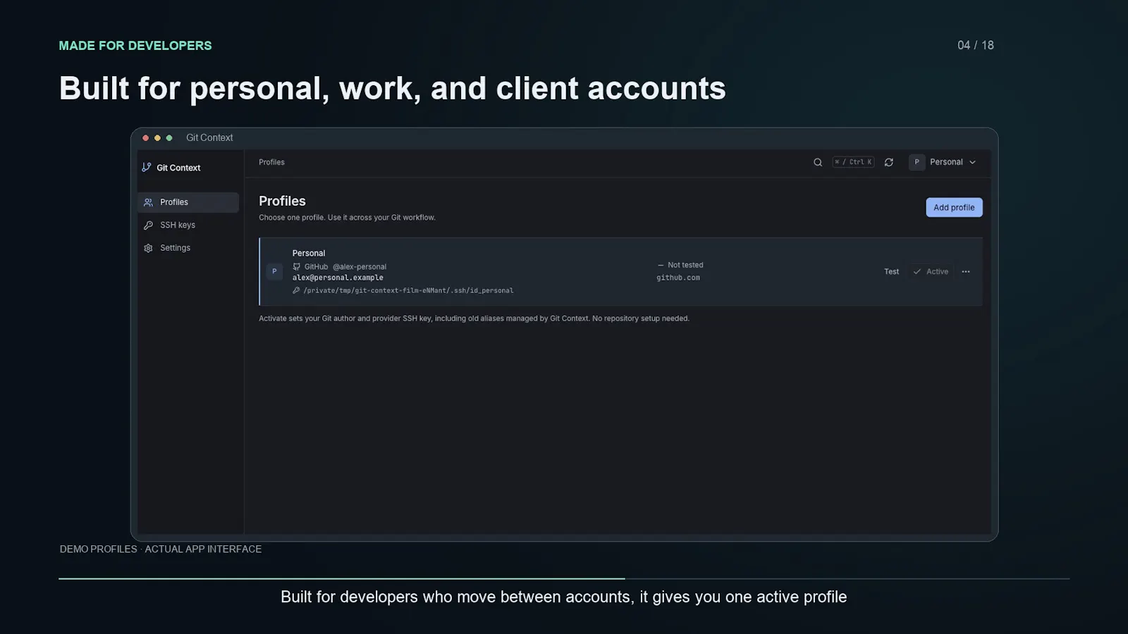 Git Context screenshot 6