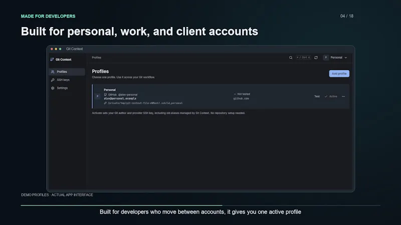 Git Context screenshot 6