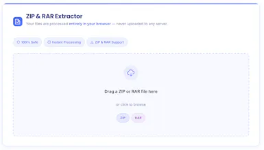 Client Side RAR & ZIP Opener gallery image