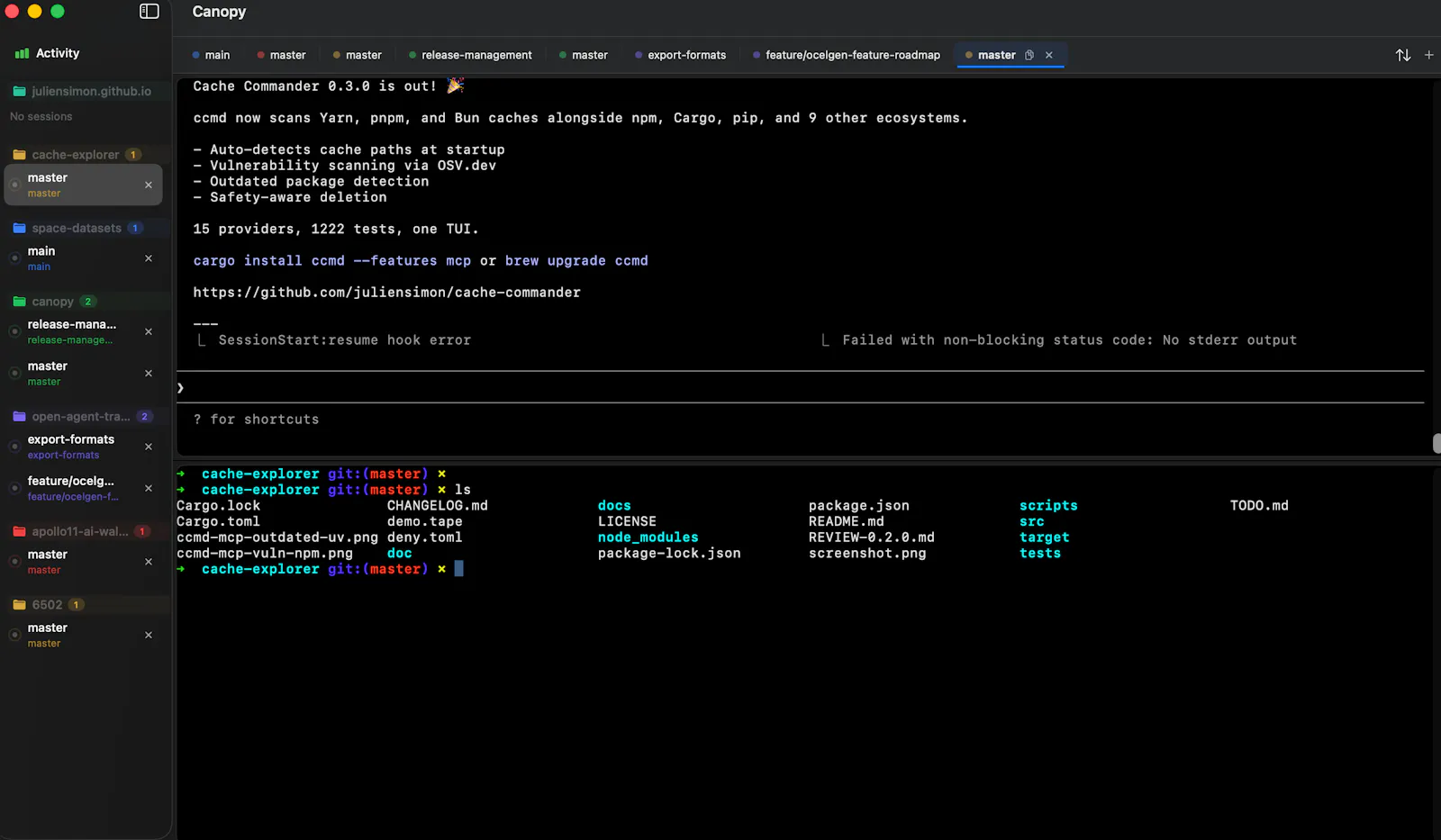 Canopy screenshot 7