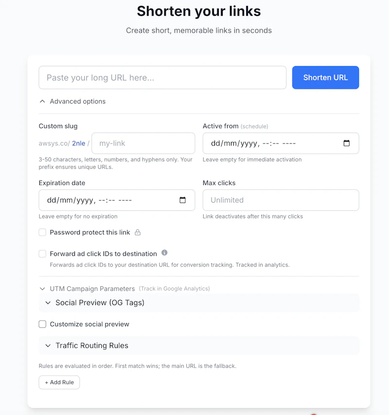 Smart URL Shortener screenshot 4