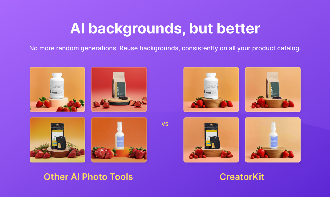AI -productfoto's - Besturing AI -afbeeldingen met een Drag and Drop Editor media 4
