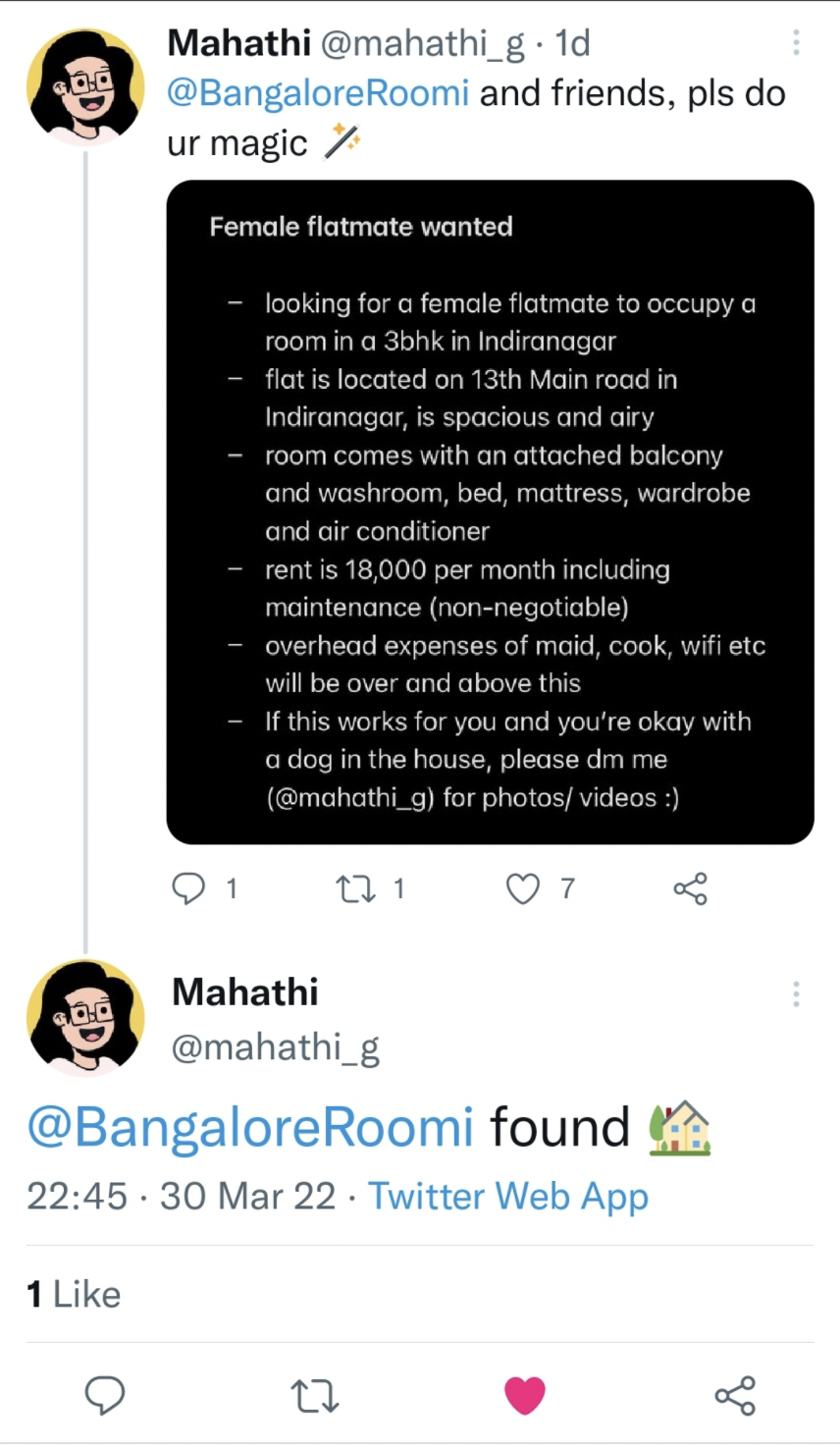 Bangalore Roomi gallery image