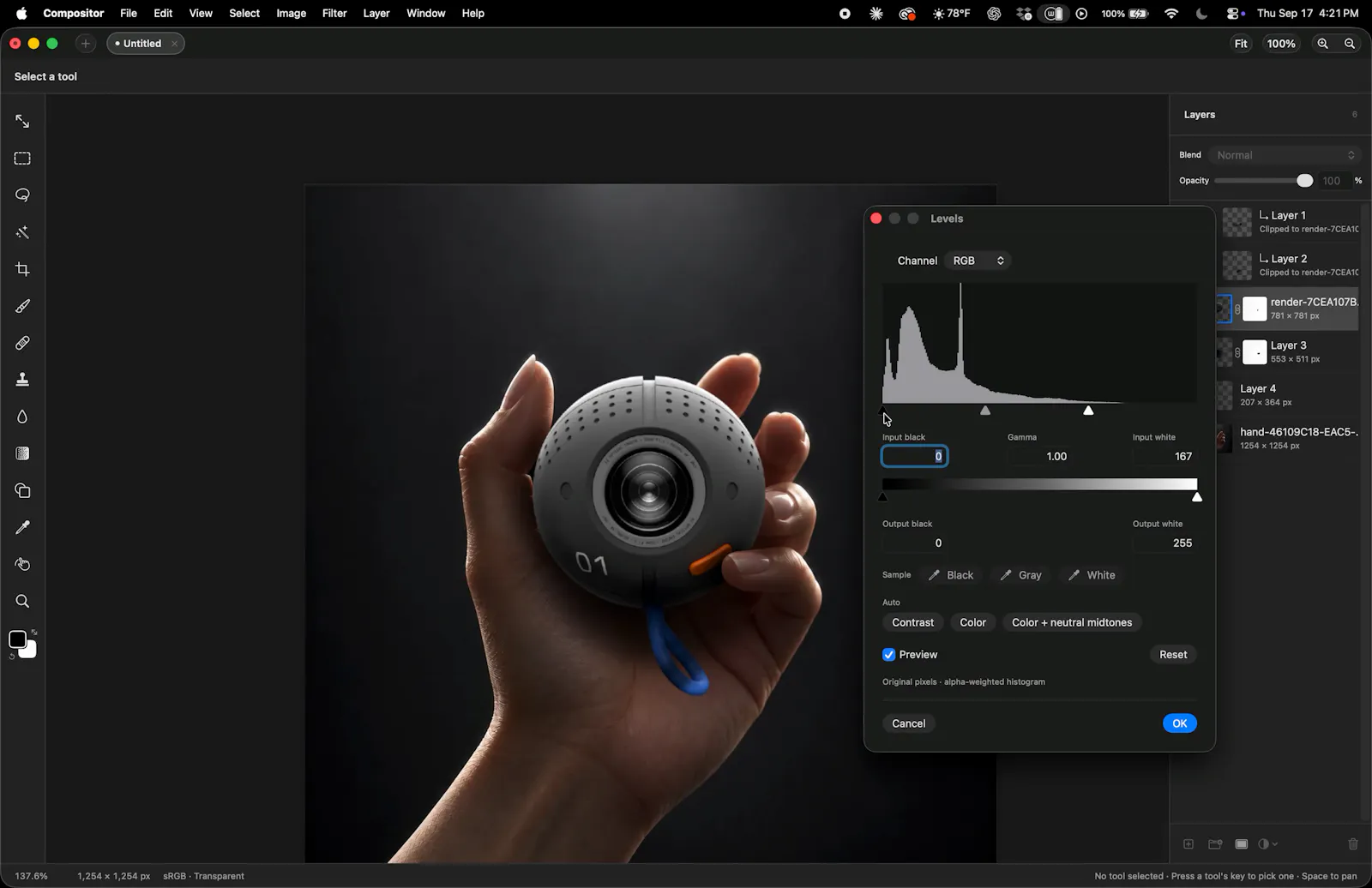 Compositor screenshot 4