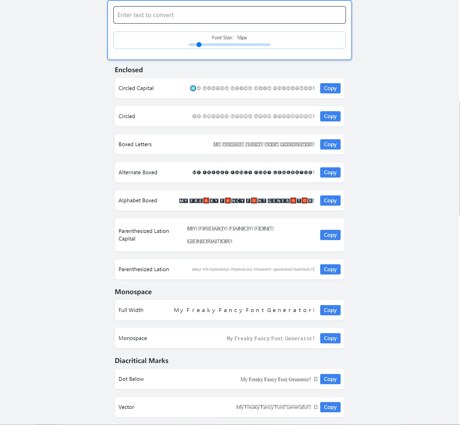 ✨ Freaky Fancy Font Generator 😎 Medien 2