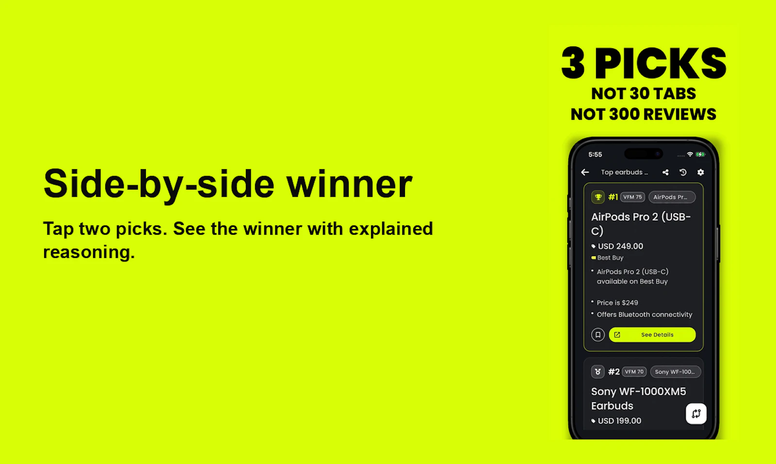 Top3Picks screenshot 5