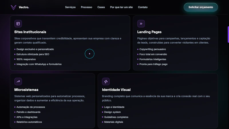 Vectro Agency screenshot 6